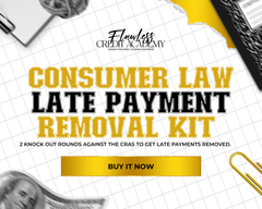 Consumer Law Late Payment Removal Kit