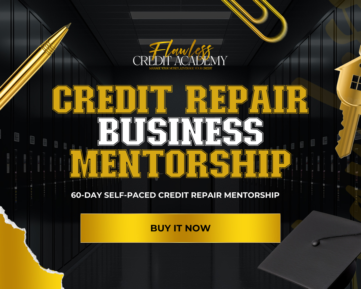 Credit Repair Business Mentorship