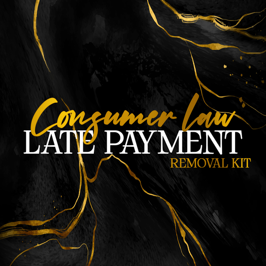 Consumer Law Late Payment Removal Kit