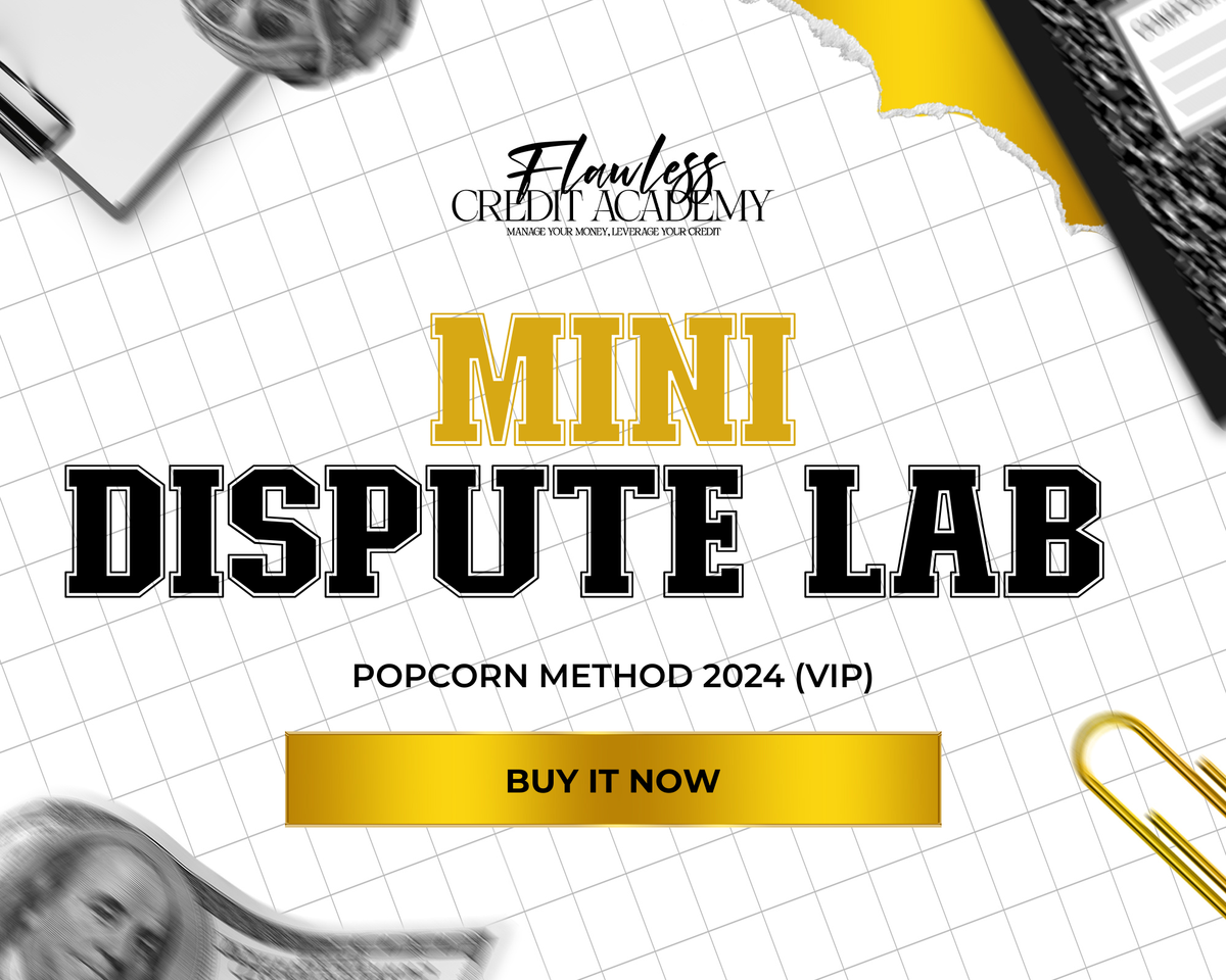 Mini Dispute Lab - Popcorn Method 2024 (General)
