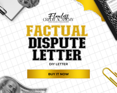 Factual Dispute Letter
