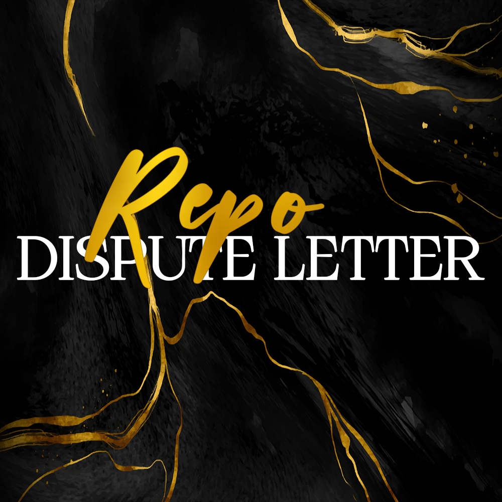 Repo Dispute Letter DIY